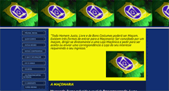 Desktop Screenshot of maconariabrasil.com
